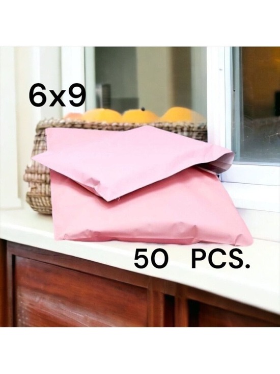 Other - 50 6X9 Poly Mailers Pale Pink Shipping Envelopes PRICE IS FIRM